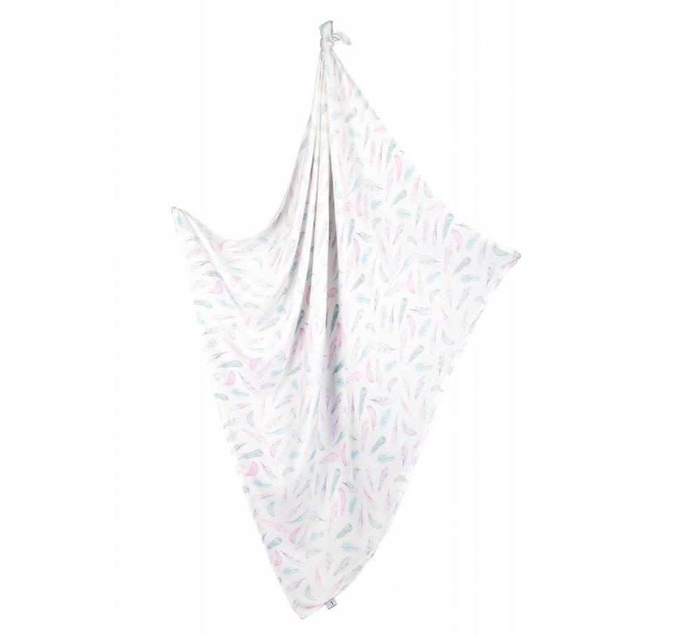 Bambus Muslin Swaddle Paradise Feathers