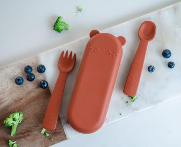 Zoe Set of Silicone Drinking Straws Blue Multi Mix