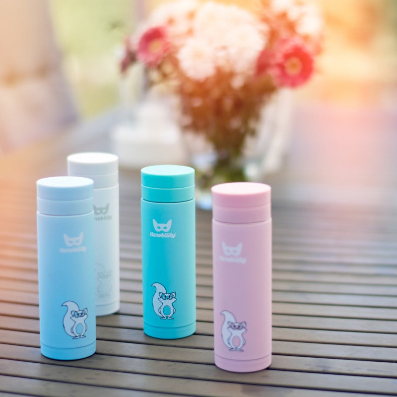 Thermoflasche Blau