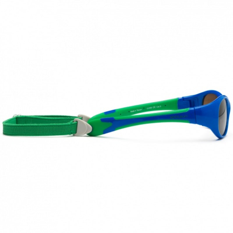 Zoe Set of Silicone Drinking Straws Blue Multi Mix