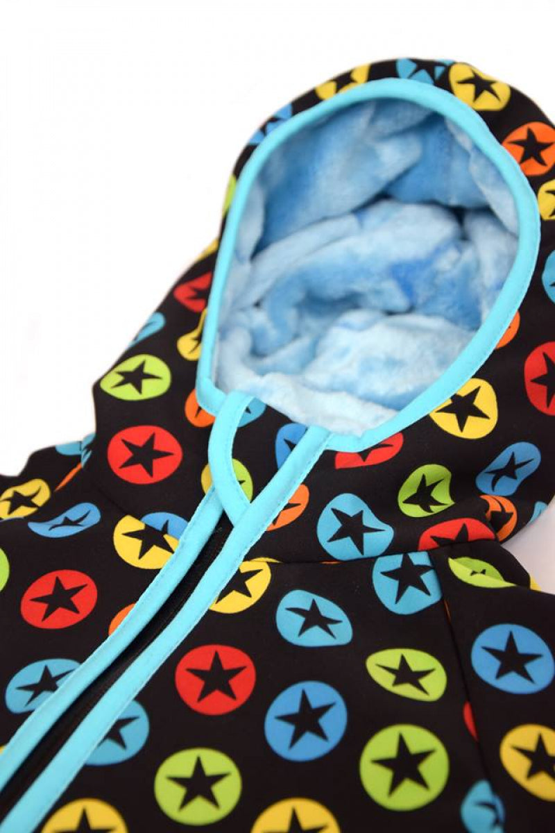 Softshell Jacke Frühling bis Herbst ungefüttert Stars Boy