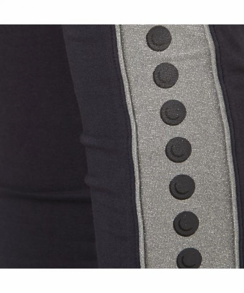 Silver Stripe Leggings