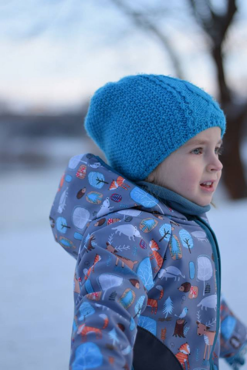 Softshell Jacke Waldfreunde gefütterte Version für Übergangszeit und Winter
