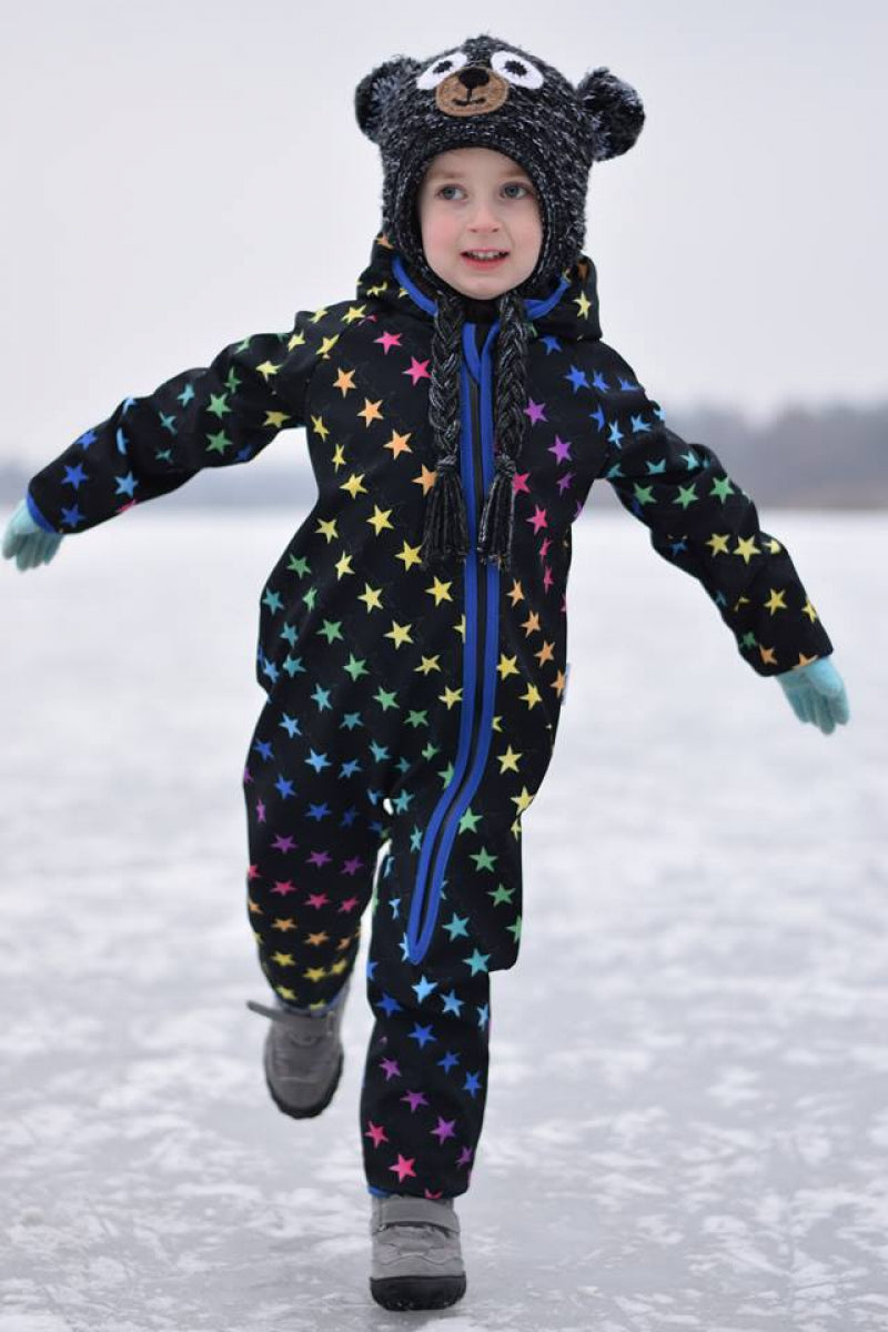 Softshell Overall Rainbow Stars