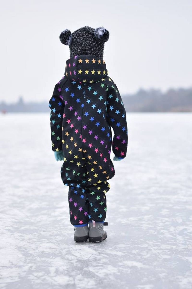 Softshell Overall Rainbow Stars