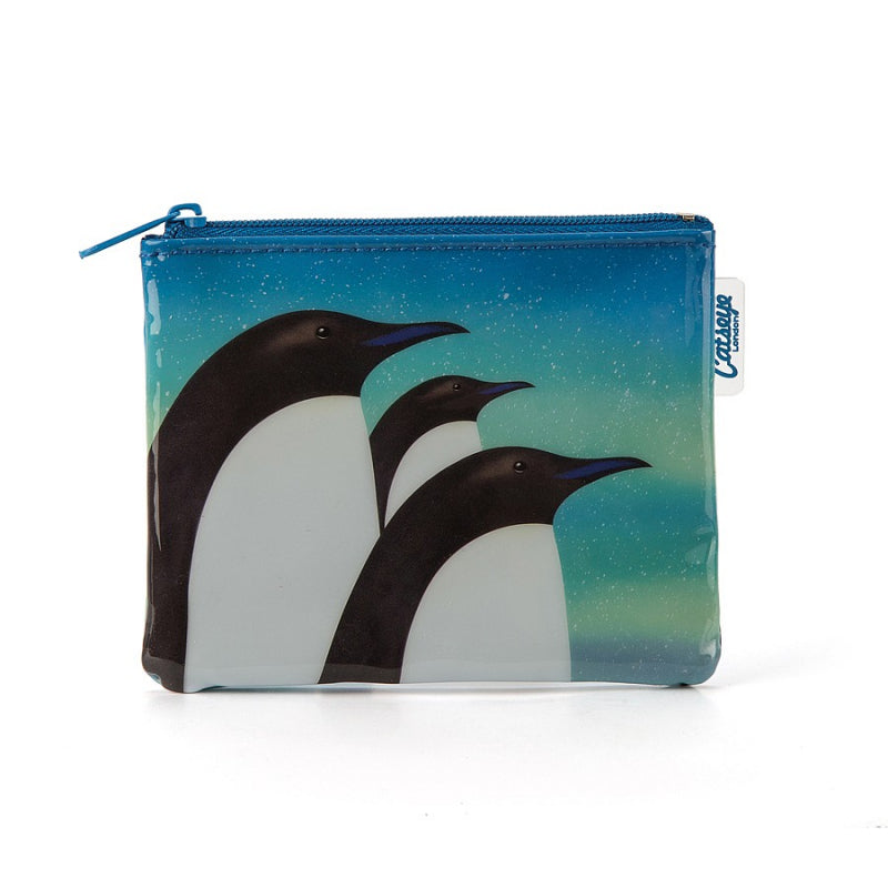 Aurora Penguins Coin Purse Münztasche