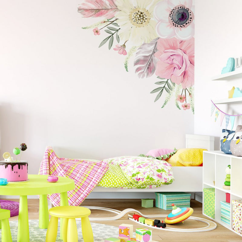 Lot de pailles en silicone Zoe, bleu multicolore