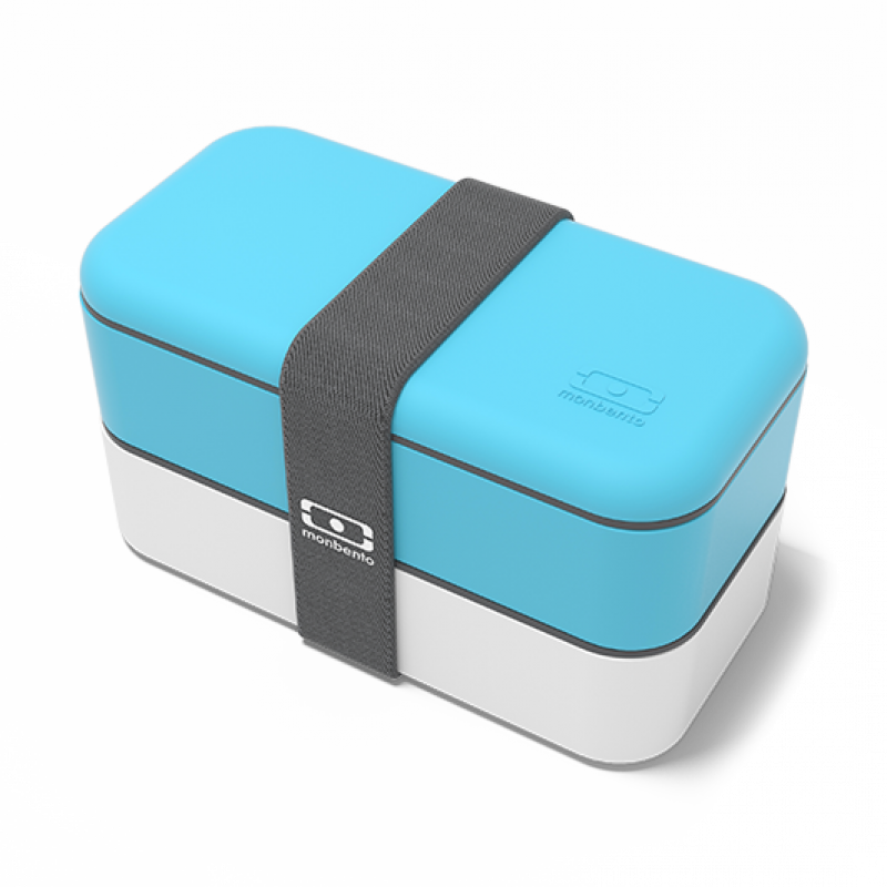 MB Original Lunchbox Himmelblau Weiss