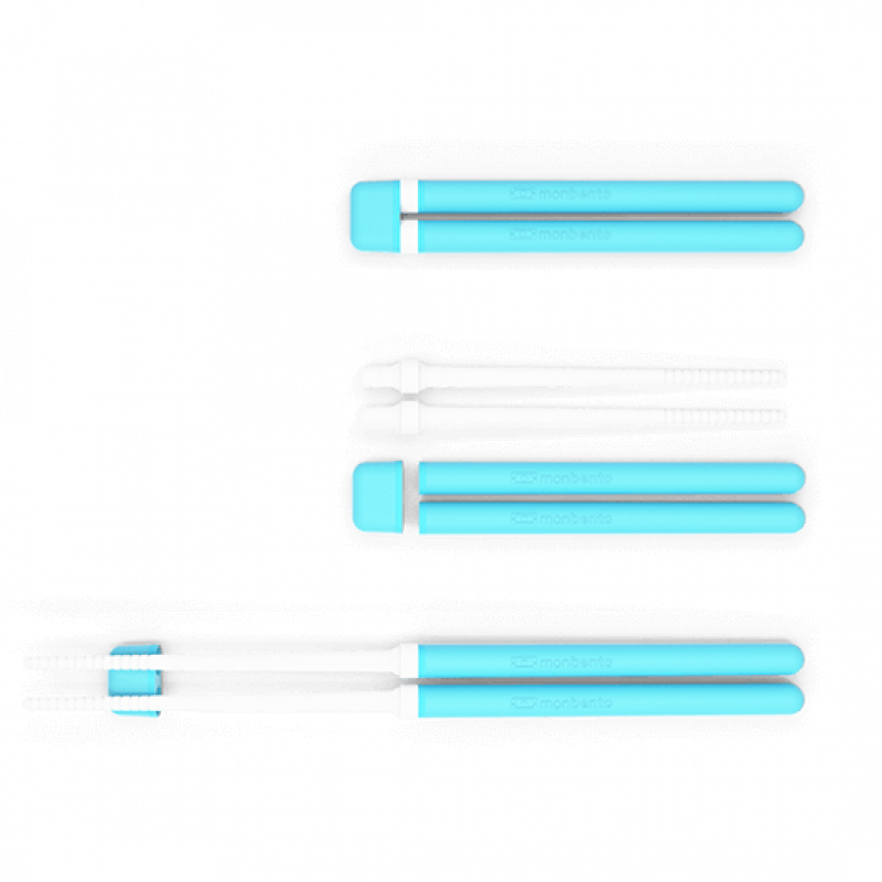 MB Pair Ess- Stäbchen Himmelblau