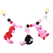 Kinderwagenkette Ente, Strauss & Eule