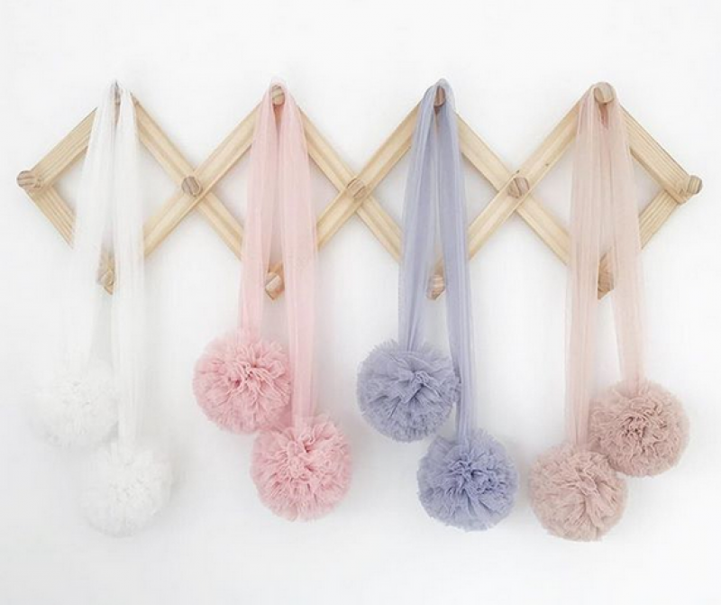 Deko PomPom Oyster