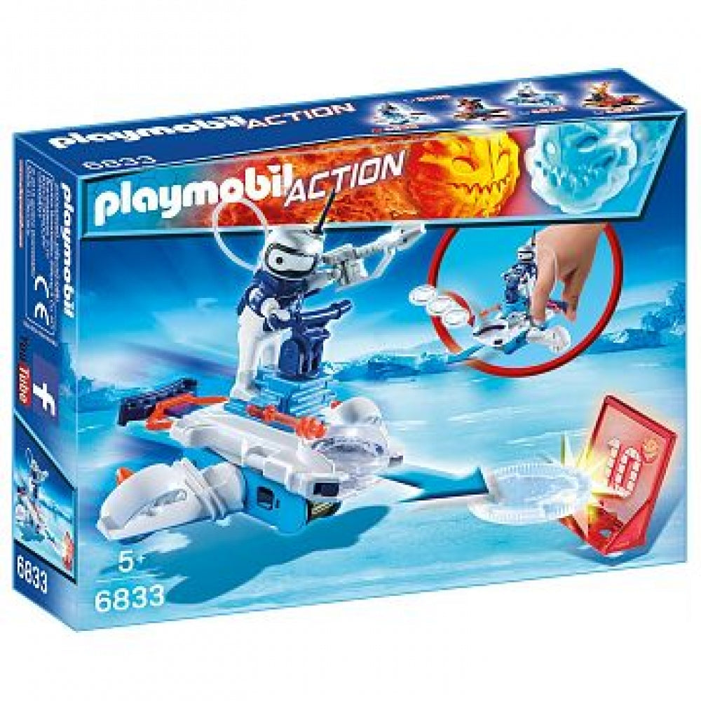 Icebot mit Disc-Shooter