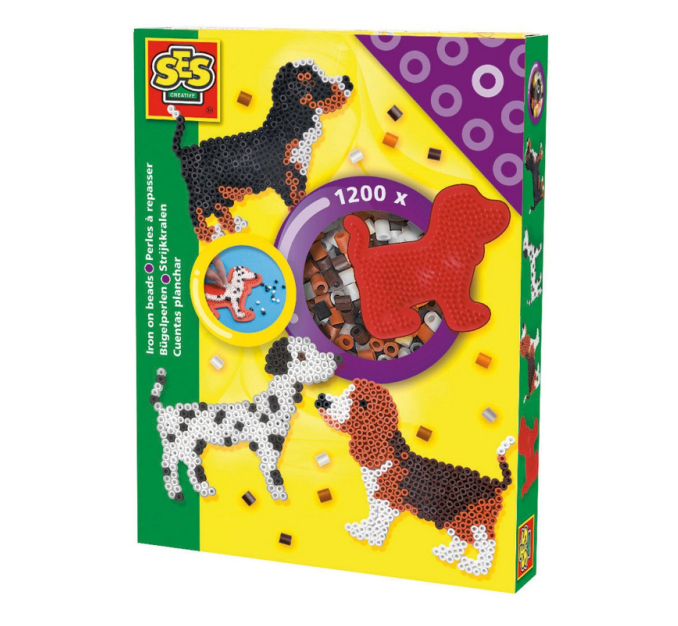 Bügelperlenset Hund