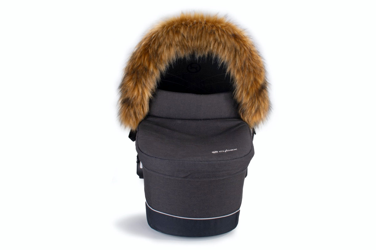 Kunstfell Umrandung KiWa Dach Foxy Amber