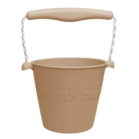 Faltbarer Eimer Beige