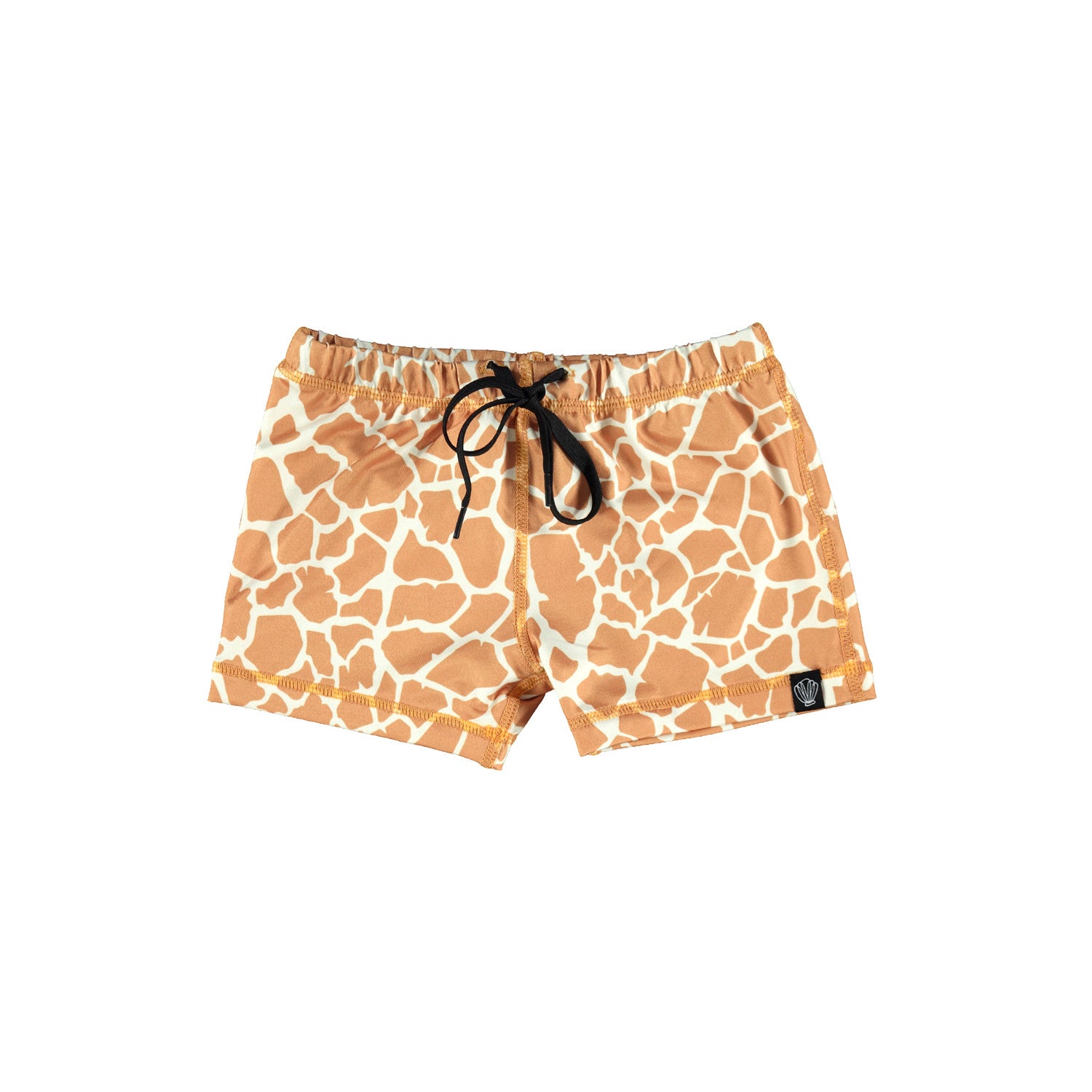 UV Badeshorts Giraffe Orange