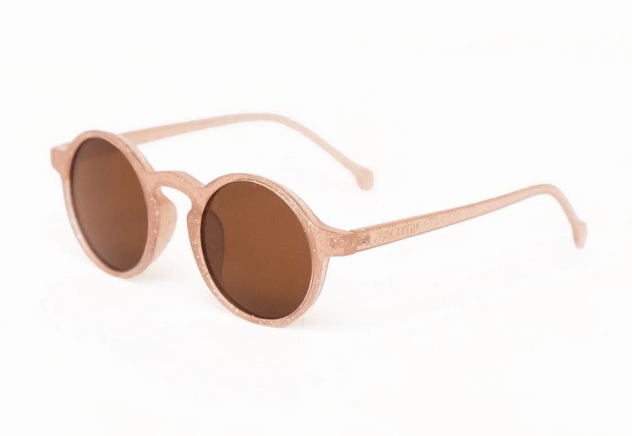 Sonnenbrille Glitzer Blush