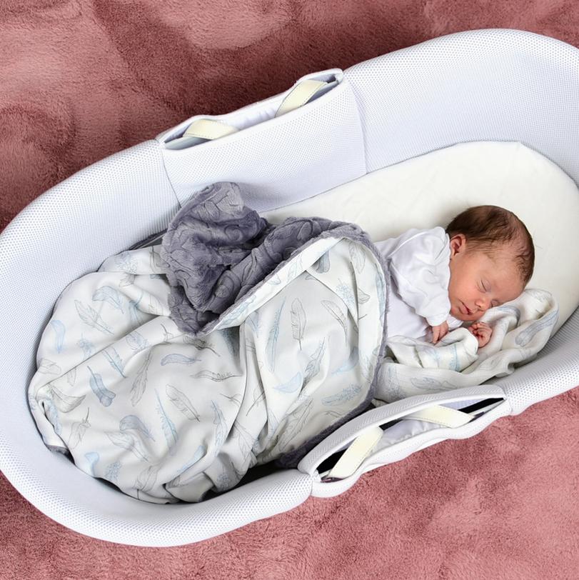 Bamboo Muslin Swaddle Amber Apricot 
