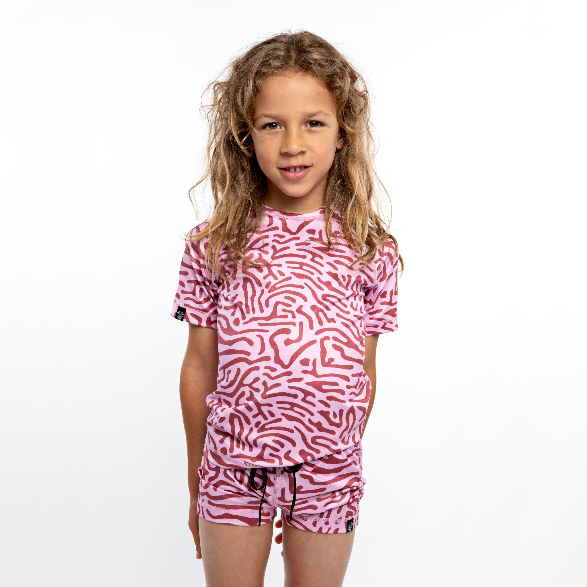 Veste polaire Mara, mélange de rose Toscane