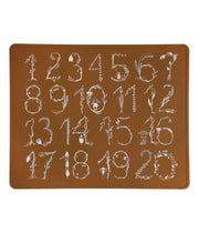 Silikon Tischset Numbers