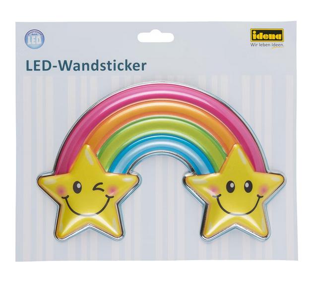 LED Wandsticker Regenbogen