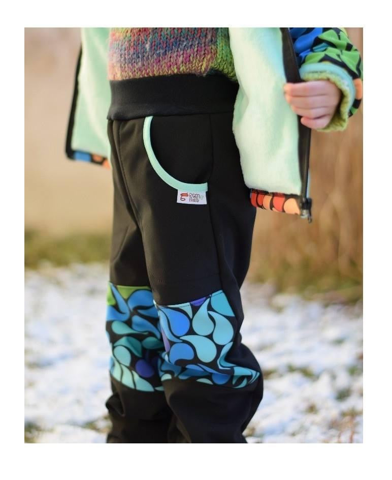 Softshell Hosen Happy Leaves