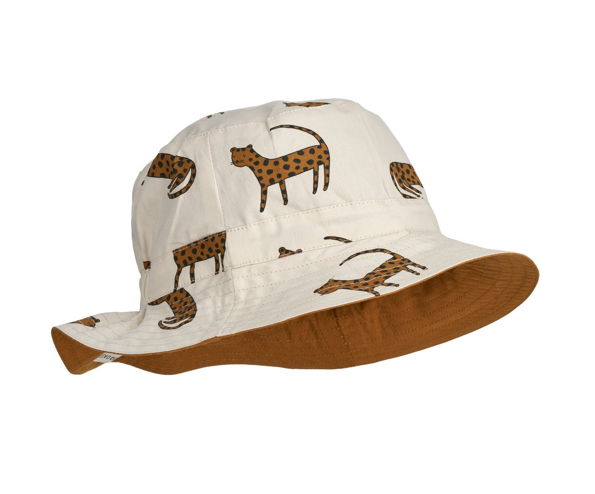 Chapeau de soleil réversible léopard Sander