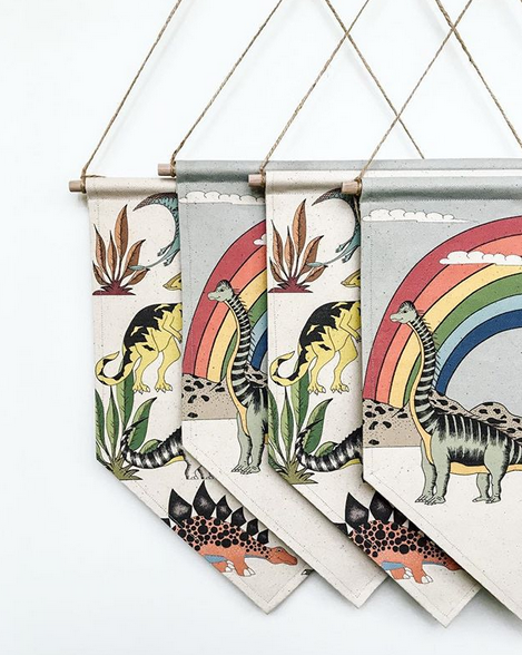 Dino Banner T- Rex