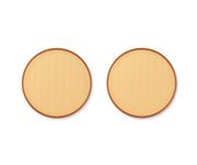 Johs Plate Set of 2 Yellow Mellow