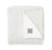 Strickdecke River Cream White dick