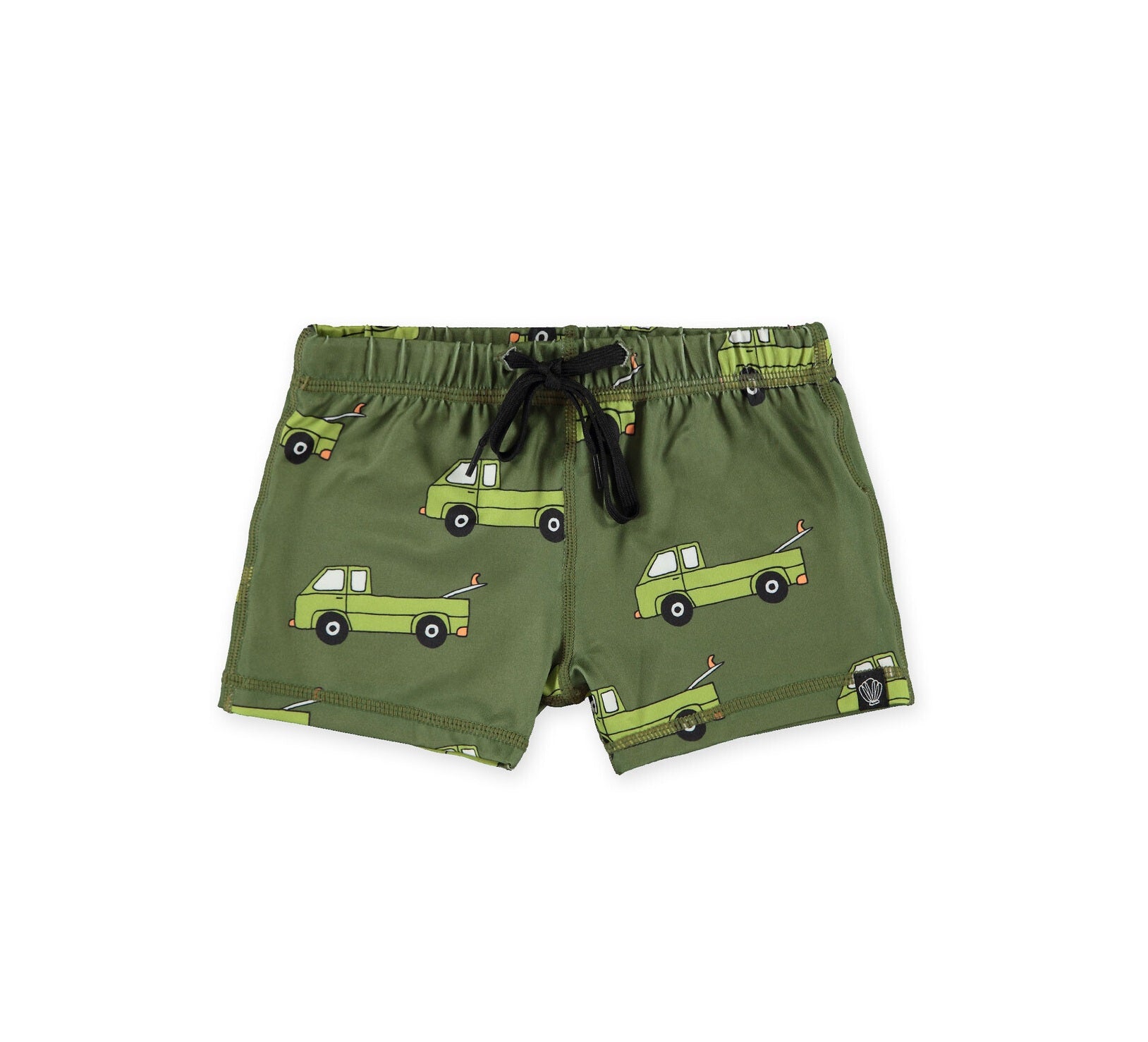 UV Badeshorts Auto Grün