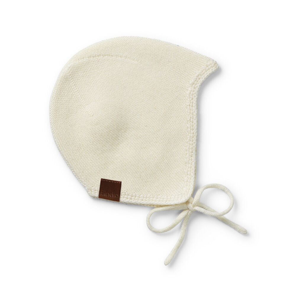 Knit Beanie Vintage Vanilla White