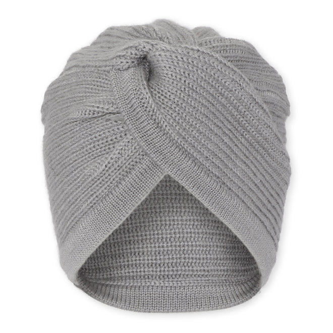 Vitum Merino Turbanmütze Quarry Blue
