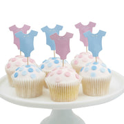 Lot de pailles en silicone Zoe, bleu multicolore
