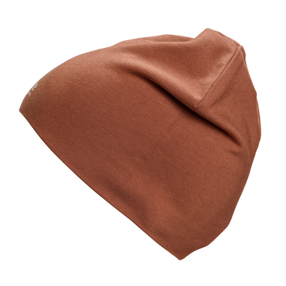 Logo Beanie Übergangszeit Burned Clay