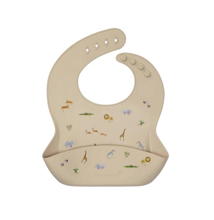 Lot de pailles en silicone Zoe, bleu multicolore