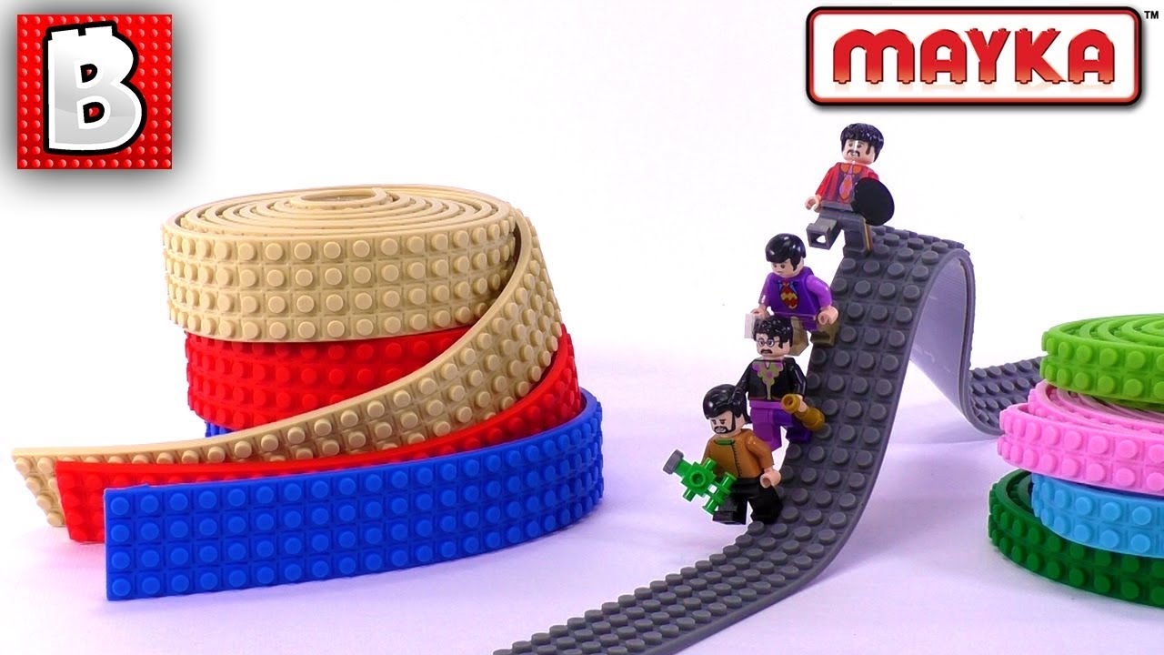LEGO Klebeband 4-reihig Türkis