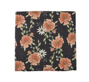 Bamboo Muslin Swaddle Amber Apricot 