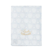 XL Muslin Sommerdecke Luftballon Blau