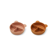 Joana tableware set 4 pieces Cat Apple Red