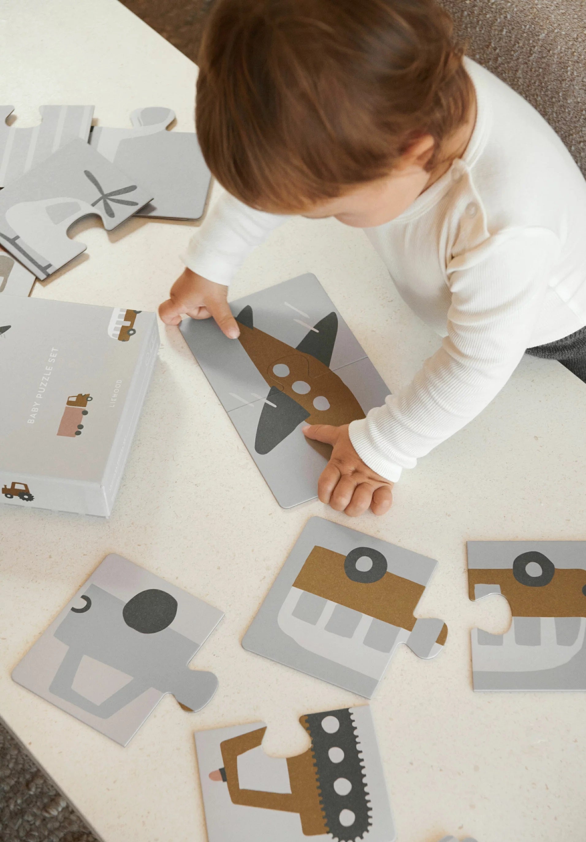Papier Collection: Anfänger Puzzle Brett Fahrzeuge