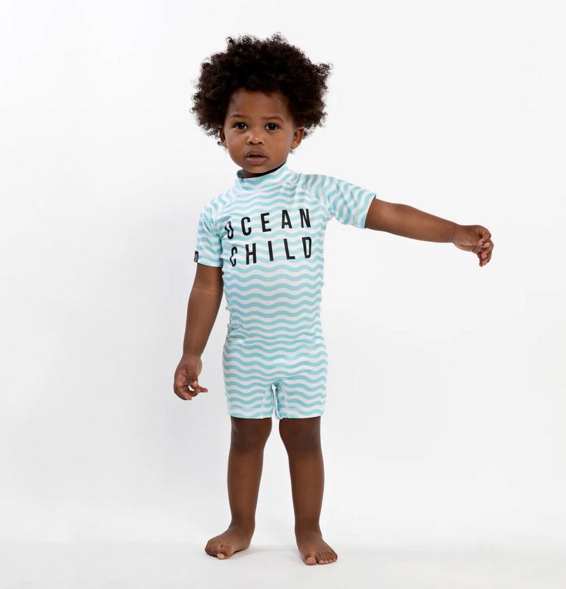 UV Badeoverall Baby Ocean Child kurz