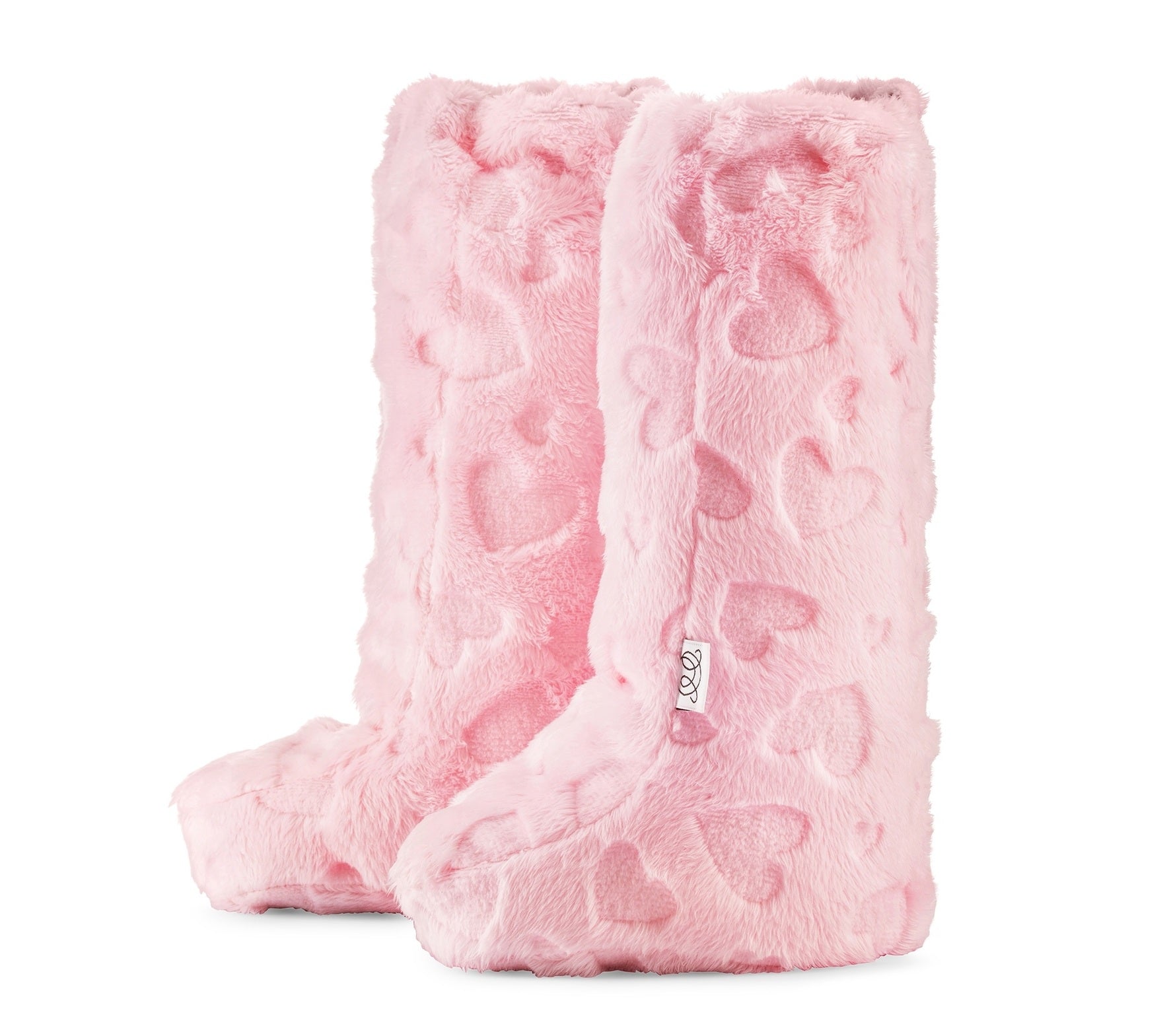Minky Babybooties pink lang 0-12 Monate