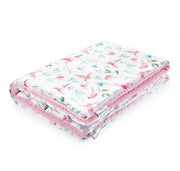 Bamboo Muslin Swaddle Amber Apricot 