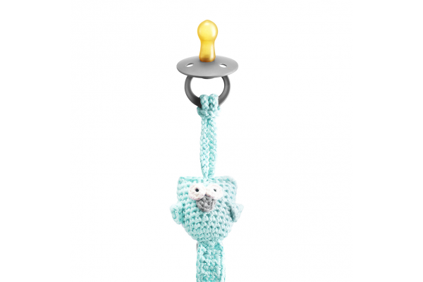 Lot de pailles en silicone Zoe, bleu multicolore