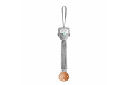 Lot de pailles en silicone Zoe, bleu multicolore