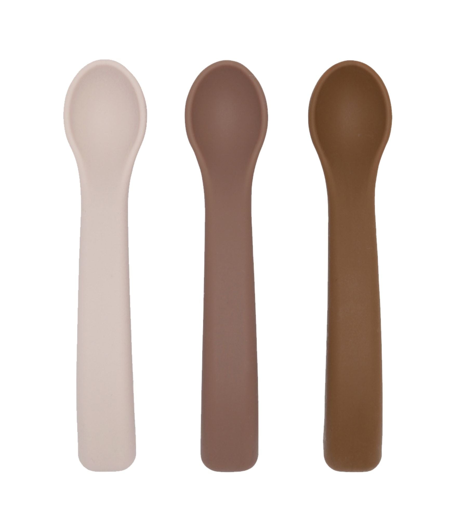Silikon Löffel Set Braun