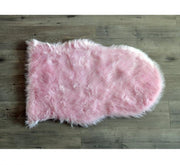 Kunstlammfell Pelt Zuckerwatte
