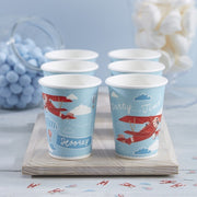 Lot de pailles en silicone Zoe, bleu multicolore