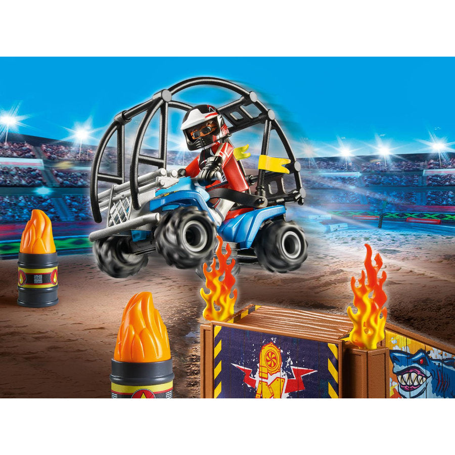 Starter Pack Stunt Show Quad with Fire Ramp